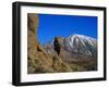 Mount Teide and Las Roques, Tenerife, Canary Islands, Spain-Jean Brooks-Framed Photographic Print