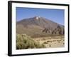 Mount Teide from Llano De Ucanca, Tenerife, Canary Islands, Spain, Europe-Rolf Richardson-Framed Photographic Print