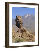 Mount Teide from Los Roques, Tenerife, Canary Islands, Spain-G Richardson-Framed Photographic Print