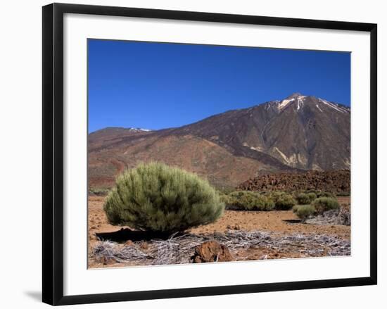 Mount Teide, Parque Nacional De Las Canadas Del Teide Tenerife, Canary Islands-White Gary-Framed Photographic Print