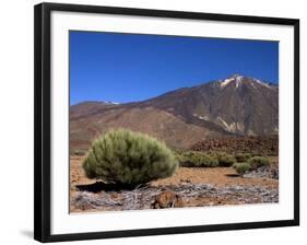 Mount Teide, Parque Nacional De Las Canadas Del Teide Tenerife, Canary Islands-White Gary-Framed Photographic Print