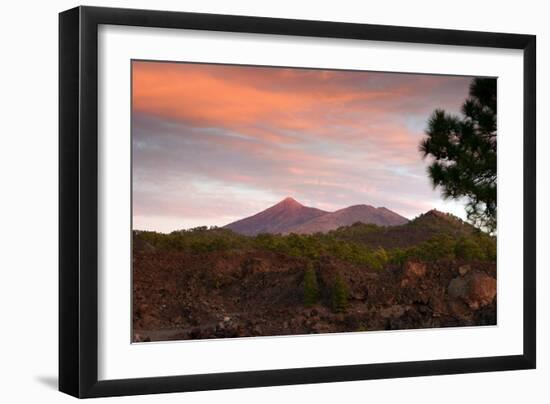 Mount Teide, Volcano on Tenerife, Canary Islands, 2007-Peter Thompson-Framed Photographic Print