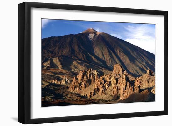 Mount Teide Volcano, Parque Nacional Del Teide, Tenerife, Canary Islands, 2007-Peter Thompson-Framed Photographic Print