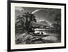 Mount Tom, from the Northampton Meadows, USA-John Douglas Woodward-Framed Giclee Print