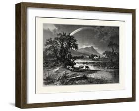 Mount Tom, from the Northampton Meadows, USA-John Douglas Woodward-Framed Giclee Print