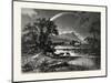 Mount Tom, from the Northampton Meadows, USA-John Douglas Woodward-Mounted Giclee Print