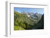 Mount Trettachspitze and mount Madelegabel in the Allgau Alps. Germany, Bavaria-Martin Zwick-Framed Photographic Print