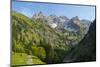 Mount Trettachspitze and mount Madelegabel in the Allgau Alps. Germany, Bavaria-Martin Zwick-Mounted Photographic Print