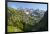 Mount Trettachspitze and mount Madelegabel in the Allgau Alps. Germany, Bavaria-Martin Zwick-Framed Photographic Print