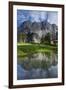 Mount Velika Mojstrovka (2,056M) Reflected in a Pool, Viewed from Sleme, Triglav Np, Slovenia-Zupanc-Framed Photographic Print