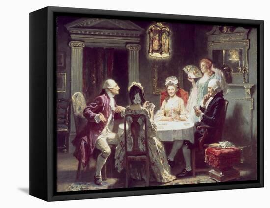 Mount Vernon and Peace-Jean Leon Gerome Ferris-Framed Stretched Canvas