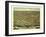 Mount Vernon, Ohio - Panoramic Map-Lantern Press-Framed Art Print