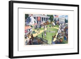 Mount Vernon - the First Summer Capital-Harry Grant Dart-Framed Art Print