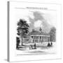 Mount Vernon, the Residence of Washington, 19th Century-null-Stretched Canvas