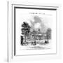 Mount Vernon, the Residence of Washington, 19th Century-null-Framed Giclee Print