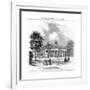 Mount Vernon, the Residence of Washington, 19th Century-null-Framed Giclee Print