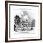 Mount Vernon, the Residence of Washington, 19th Century-null-Framed Giclee Print