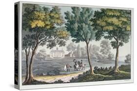 Mount Vernon, Virginia, Home of George Washington, C.1820-Paolo Fumagalli-Stretched Canvas