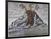 Mount Vesuvius, 1665-null-Framed Giclee Print