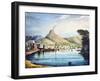 Mount Vesuvius, as Represented at the Surrey Zoological Gardens, Southwark, London, 1837-null-Framed Giclee Print