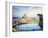 Mount Vesuvius, as Represented at the Surrey Zoological Gardens, Southwark, London, 1837-null-Framed Giclee Print