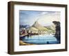 Mount Vesuvius, as Represented at the Surrey Zoological Gardens, Southwark, London, 1837-null-Framed Giclee Print