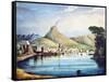 Mount Vesuvius, as Represented at the Surrey Zoological Gardens, Southwark, London, 1837-null-Framed Stretched Canvas