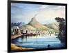 Mount Vesuvius, as Represented at the Surrey Zoological Gardens, Southwark, London, 1837-null-Framed Giclee Print
