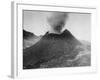 Mount Vesuvius Erupting Forcefully-null-Framed Photographic Print