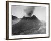 Mount Vesuvius Erupting Forcefully-null-Framed Photographic Print