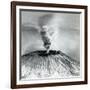 Mount Vesuvius Eruption-Science Source-Framed Giclee Print