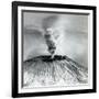 Mount Vesuvius Eruption-Science Source-Framed Giclee Print