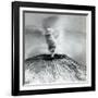 Mount Vesuvius Eruption-Science Source-Framed Giclee Print