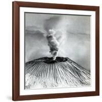 Mount Vesuvius Eruption-Science Source-Framed Giclee Print