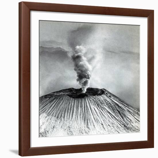 Mount Vesuvius Eruption-Science Source-Framed Giclee Print