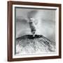 Mount Vesuvius Eruption-Science Source-Framed Giclee Print