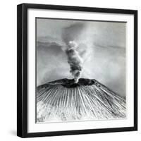 Mount Vesuvius Eruption-Science Source-Framed Giclee Print