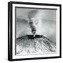 Mount Vesuvius Eruption-Science Source-Framed Giclee Print