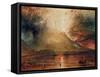 Mount Vesuvius in Eruption, 1817 (W/C on Paper)-JMW Turner-Framed Stretched Canvas