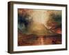 Mount Vesuvius in Eruption, 1817 (W/C on Paper)-JMW Turner-Framed Giclee Print