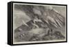 Mount Vesuvius, Near the Summit of the Cone-null-Framed Stretched Canvas