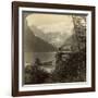 Mount Victoria, Rocky Mountains, Alberta, Canada-Underwood & Underwood-Framed Photographic Print