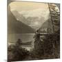 Mount Victoria, Rocky Mountains, Alberta, Canada-Underwood & Underwood-Mounted Photographic Print