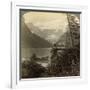 Mount Victoria, Rocky Mountains, Alberta, Canada-Underwood & Underwood-Framed Photographic Print