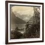 Mount Victoria, Rocky Mountains, Alberta, Canada-Underwood & Underwood-Framed Photographic Print