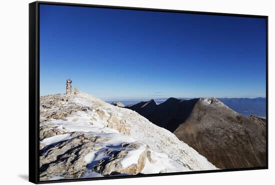 Mount Vihren, 2945m, Pirin National Park, UNESCO World Heritage Site, Bansko, Bulgaria, Europe-Christian Kober-Framed Stretched Canvas