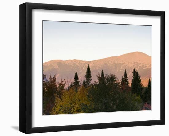 Mount Washington and the Presidential Range, White Mountains, New Hampshire, USA-Jerry & Marcy Monkman-Framed Photographic Print