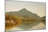 Mount Whiteface from Lake Placid, in the Adirondacks, 1863-Albert Bierstadt-Mounted Giclee Print