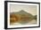 Mount Whiteface from Lake Placid, in the Adirondacks, 1863-Albert Bierstadt-Framed Giclee Print