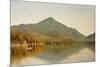 Mount Whiteface from Lake Placid, in the Adirondacks, 1863-Albert Bierstadt-Mounted Giclee Print